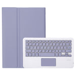 AM25-A For Lenovo Xiaoxin Pad 11 2024 Leather Tablet Cover with Touchpad Bluetooth-compatible Keyboard