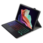 AH13-AS For Huawei MatePad SE 10.4-inch Leather Tablet Cover with Backlit Bluetooth-compatible Keyboard