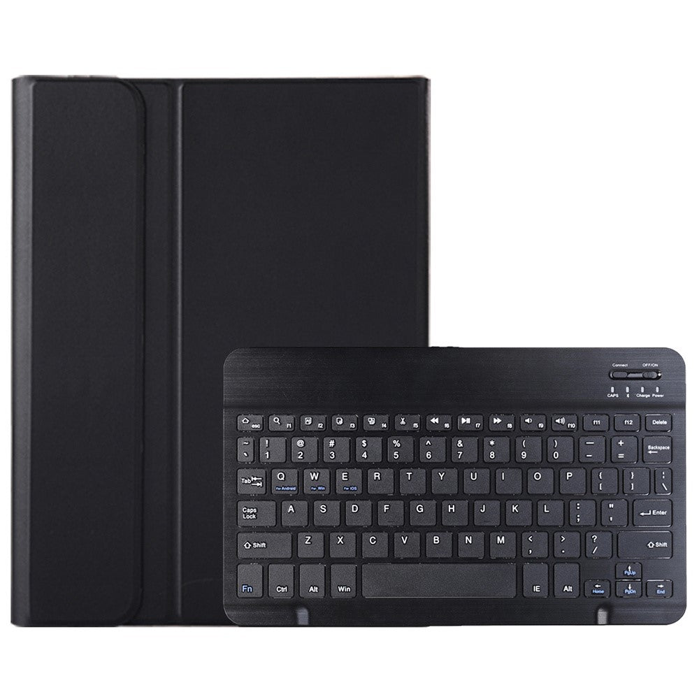 AH20 For Huawei MatePad 11.5 S (2024) Leather+TPU Ultra Thin Tablet Cover with Bluetooth-compatible Keyboard