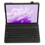 AH20 For Huawei MatePad 11.5 S (2024) Leather+TPU Ultra Thin Tablet Cover with Bluetooth-compatible Keyboard