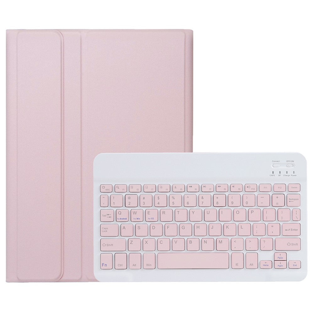 AH20 For Huawei MatePad 11.5 S (2024) Leather+TPU Ultra Thin Tablet Cover with Bluetooth-compatible Keyboard