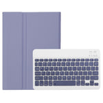 AH20 For Huawei MatePad 11.5 S (2024) Leather+TPU Ultra Thin Tablet Cover with Bluetooth-compatible Keyboard