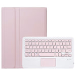 AH20-A For Huawei MatePad 11.5 S (2024) Leather+TPU Tablet Cover Bluetooth-compatible Keyboard Case with Touchpad