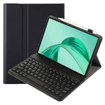 AH25 Til Honor Pad X9 / X8a Læder+TPU Ultratyndt Tabletcover med Bluetooth-kompatibelt Tastatur