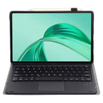 AH25-A For Honor Pad X9 / Pad X8a Leather Tablet Cover with Touchpad Bluetooth-compatible Keyboard