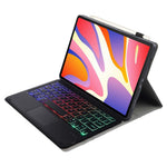 AH21-AS For Huawei MatePad SE 11 Leather Tablet Cover with Backlit Touchpad Bluetooth-compatible Keyboard