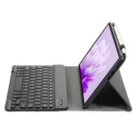 AH15 For Honor Pad X9 / X8 Pro læder+TPU tabletcover med Bluetooth-kompatibelt tastatur