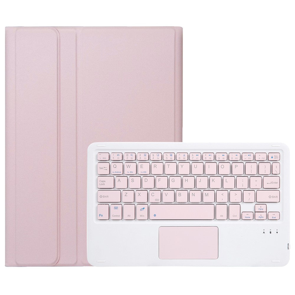 AH15-A For Honor Pad X9 / X8 Pro Leather Tablet Cover with Touchpad Bluetooth-compatible Keyboard
