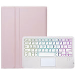 AH15-AS For Honor Pad X9 / X8 Pro Backlit Design Leather+TPU Tablet Cover Bluetooth-compatible Keyboard Case with Touchpad