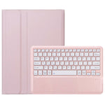 AH24 For Huawei MatePad Pro 12.2 (2024) Leather+TPU Tablet Cover with Bluetooth-compatible Keyboard