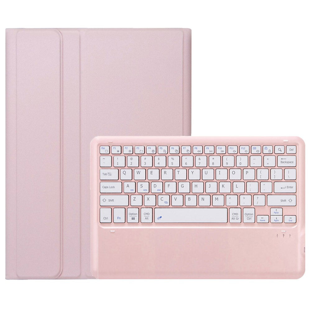 AH24 For Huawei MatePad Pro 12.2 (2024) Leather+TPU Tablet Cover with Bluetooth-compatible Keyboard