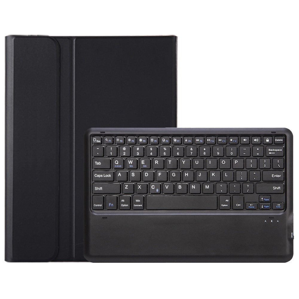 AH24 For Huawei MatePad Pro 12.2 (2024) Leather+TPU Tablet Cover with Bluetooth-compatible Keyboard