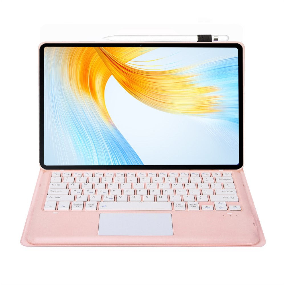 AH18-A For Huawei MatePad Pro 13.2 Leather Tablet Cover with Touchpad Bluetooth-compatible Keyboard