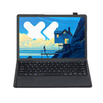 AM26 For Lenovo Idea Tab Pro / Tab P12 Ultra-Thin Leather Tablet Stand Cover + Bluetooth-Compatible Keyboard