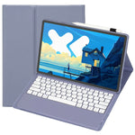 AM26 For Lenovo Idea Tab Pro / Tab P12 Ultra-Thin Leather Tablet Stand Cover + Bluetooth-Compatible Keyboard
