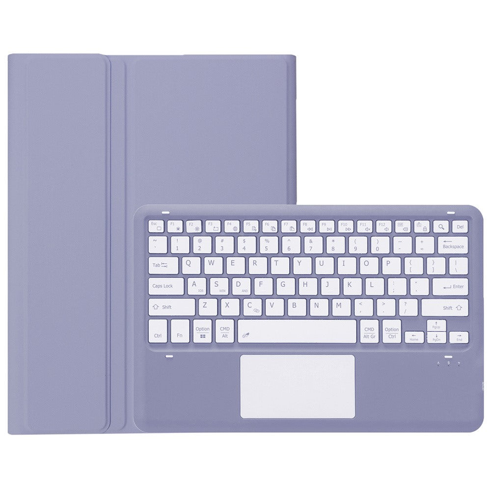 AH26-A For Honor Pad GT Pro Ultra-Thin Leather Tablet Cover + Bluetooth-compatible Keyboard with Touchpad