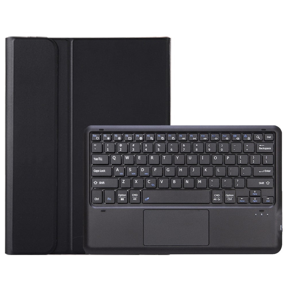 AH19-A For Honor Pad 9 HEY2-W09 Ultratyndt læder tabletcover + Bluetooth-kompatibelt tastatur med touchpad