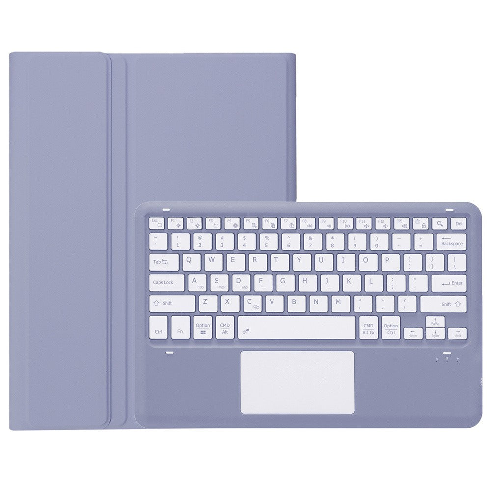 A0N8-A For Xiaomi Pad 6 Max 14 Leather Tablet Case + Bluetooth-compatible Keyboard with Touchpad