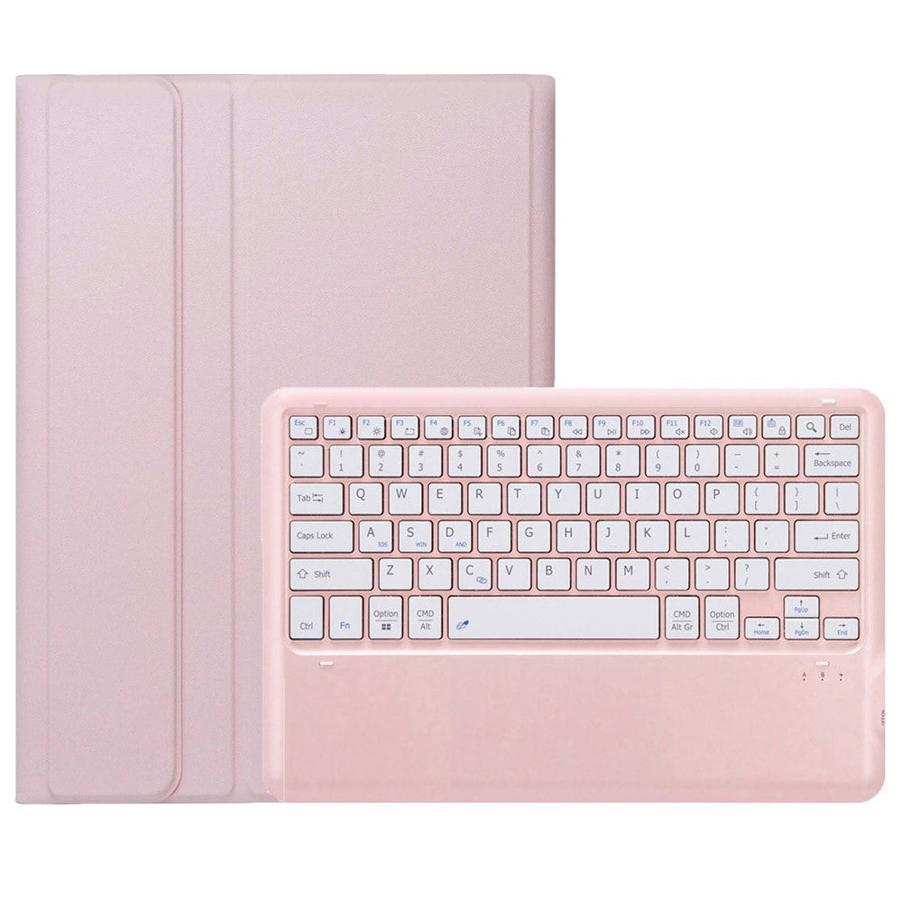A0N10 For Xiaomi Pad 6S Pro 12.4 Leather Tablet Case with Detachable Bluetooth-compatible Keyboard