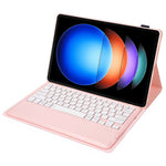 A0N10 For Xiaomi Pad 6S Pro 12.4 Leather Tablet Case with Detachable Bluetooth-compatible Keyboard