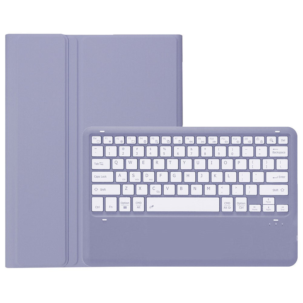 A0N10 For Xiaomi Pad 6S Pro 12.4 Leather Tablet Case with Detachable Bluetooth-compatible Keyboard