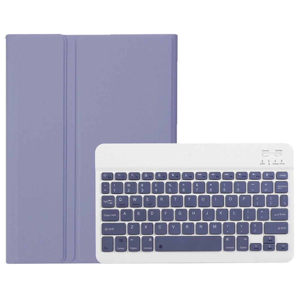 OP14 Keyboard for Oppo Pad Neo / Pad Air 2 / OnePlus Pad Go Leather Tablet Case with Bluetooth-compatible Keyboard
