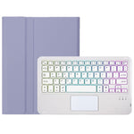 OP14-AS Baggrundsbelyst Touchpad-tastatur til Oppo Pad Neo / Pad Air 2 / OnePlus Pad Go-tastatur med læderetui