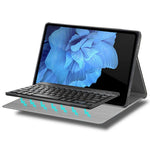 AV11 För vivo Pad Fodral Läder+TPU Surfplattefodral med Magnetiskt Bluetooth-kompatibelt Tangentbord