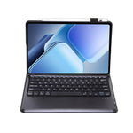 AV14 Til vivo Pad3 Pro / iQOO Pad2 Pro Tabletcover i læder+TPU med Bluetooth-kompatibelt tastatur