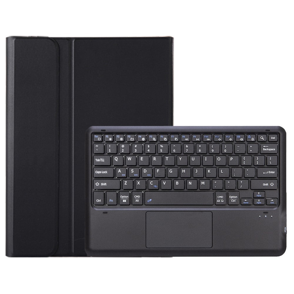 AV14-A For vivo Pad3 Pro / iQOO Pad2 Pro Leather Tablet Cover with Touchpad Bluetooth-compatible Keyboard