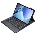 AV14-A For vivo Pad3 Pro / iQOO Pad2 Pro Leather Tablet Cover with Touchpad Bluetooth-compatible Keyboard
