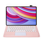A0N11-A For Xiaomi Redmi Pad Pro Leather Tablet Cover + Touchpad Bluetooth-compatible Keyboard