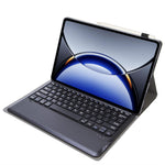 OP15 For Oppo Pad 3 Pro / Oneplus Pad Pro Leather Tablet Cover with Bluetooth-compatible Keyboard