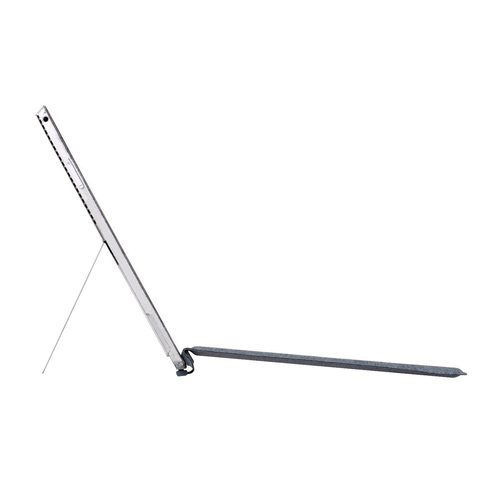 SF-1089D For Microsoft Surface Pro 7+ / 7 / 6 / 5 / 4 / 3 Magnetic Keyboard with Backlit Touchpad Microfiber PU Leather