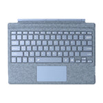 SF-1089D For Microsoft Surface Pro 7+ / 7 / 6 / 5 / 4 / 3 Magnetic Keyboard with Backlit Touchpad Microfiber PU Leather