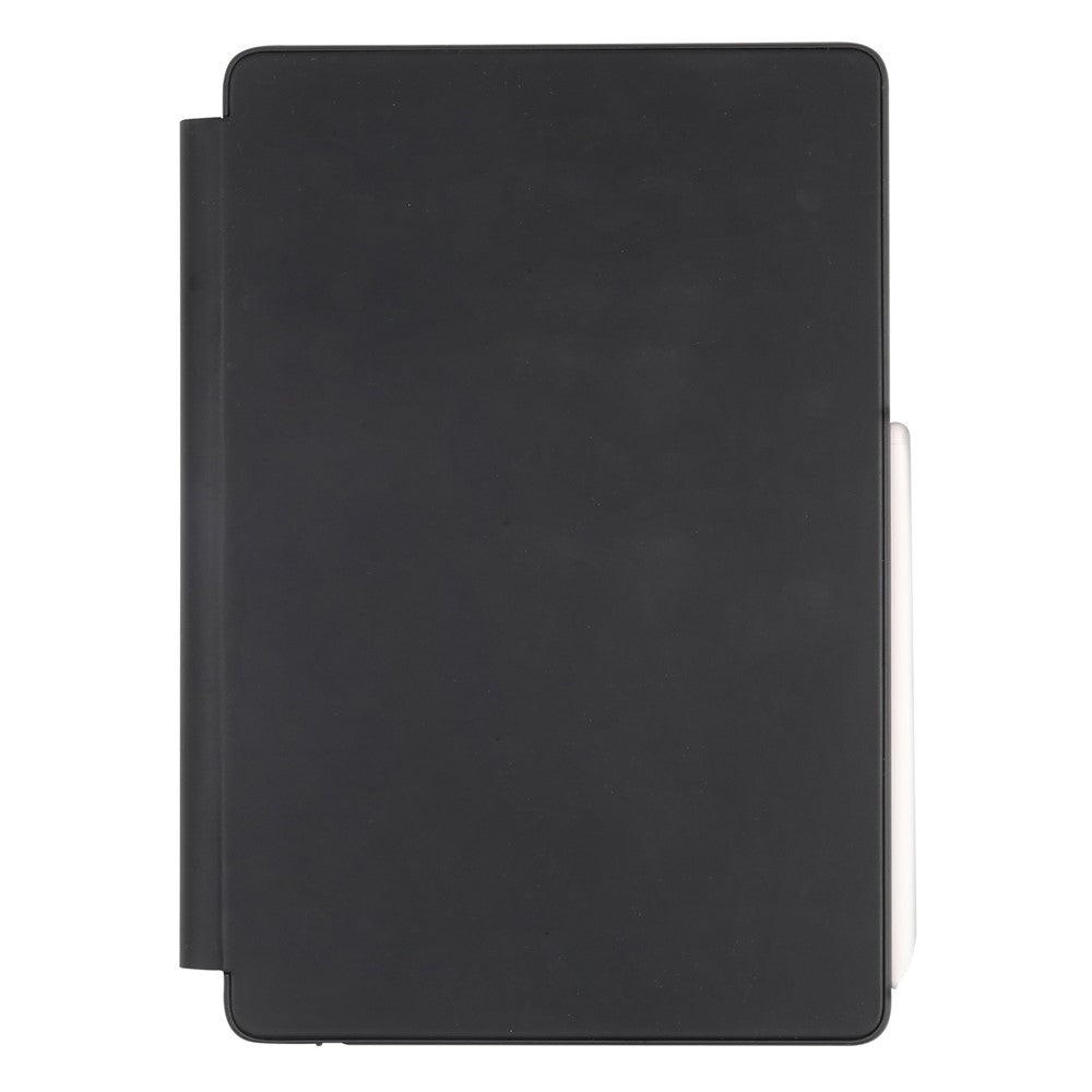 P810 til Samsung Galaxy Tab S10+ / S9 FE+ / S9+ / S8+ / S7 FE / S7+ Læderetui Flydende Magnetisk Tastatur med Baggrundsbelysning