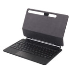 P810 til Samsung Galaxy Tab S10+ / S9 FE+ / S9+ / S8+ / S7 FE / S7+ Læderetui Flydende Magnetisk Tastatur med Baggrundsbelysning