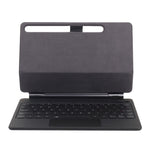 P810 til Samsung Galaxy Tab S10+ / S9 FE+ / S9+ / S8+ / S7 FE / S7+ Læderetui Flydende Magnetisk Tastatur med Baggrundsbelysning