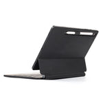 P810 til Samsung Galaxy Tab S10+ / S9 FE+ / S9+ / S8+ / S7 FE / S7+ Læderetui Flydende Magnetisk Tastatur med Baggrundsbelysning
