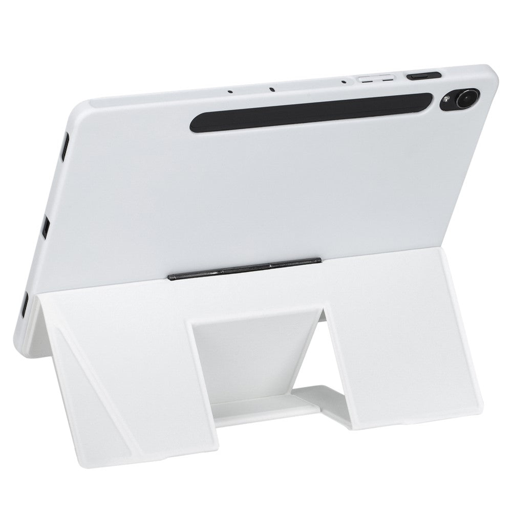 HY-710B For Samsung Galaxy Tab S10 Lite / S10 FE / S9 FE X510 X516 / S9 X710 X716B X718U Leather Case Detachable Bluetooth-Compatible Keyboard