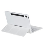 HY-710B For Samsung Galaxy Tab S10 Lite / S10 FE / S9 FE X510 X516 / S9 X710 X716B X718U Leather Case Detachable Bluetooth-Compatible Keyboard