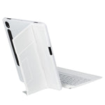 HY-710B For Samsung Galaxy Tab S10 Lite / S10 FE / S9 FE X510 X516 / S9 X710 X716B X718U Leather Case Detachable Bluetooth-Compatible Keyboard