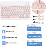 SK-M11 For Lenovo Tab M11 (TB330FU / TB330XU) Bluetooth-Compatible Keyboard Leather Case with Pen Slot