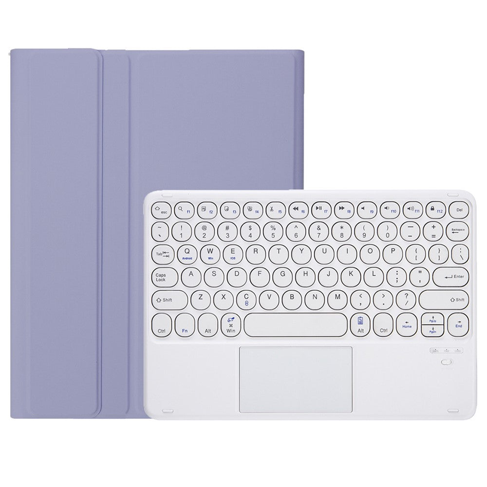 YAM29-A Leather Case for Lenovo Tab 10.1 (2025) / Zhaoyang K10C / S10 TB-311FU / XC TBF1 2025 Bluetooth-Compatible Keyboard with Touchpad