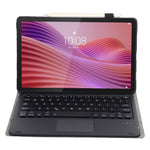 AM29-A Läderfodral för Lenovo Tab 10.1 (2025) / Zhaoyang K10C / S10 TB-311FU / XC TBF1 2025 Pekplatta Bluetooth-kompatibelt tangentbord