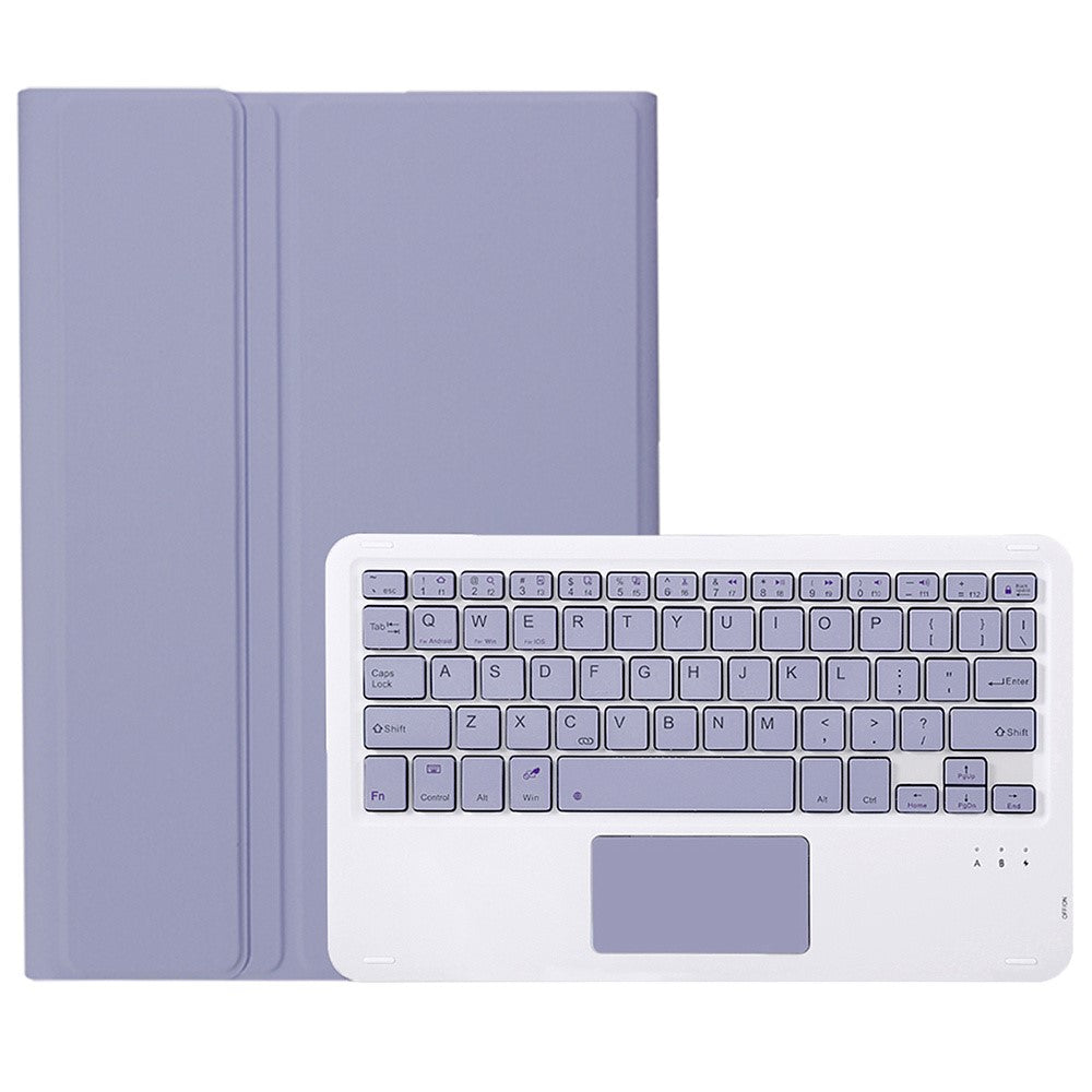 AM29-A Läderfodral för Lenovo Tab 10.1 (2025) / Zhaoyang K10C / S10 TB-311FU / XC TBF1 2025 Pekplatta Bluetooth-kompatibelt tangentbord