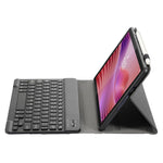 AM29-læderetui med Bluetooth-kompatibelt tastatur til Lenovo Tab 10.1 (2025) / Zhaoyang K10C / S10 TB-311FU / XC TBF1 2025