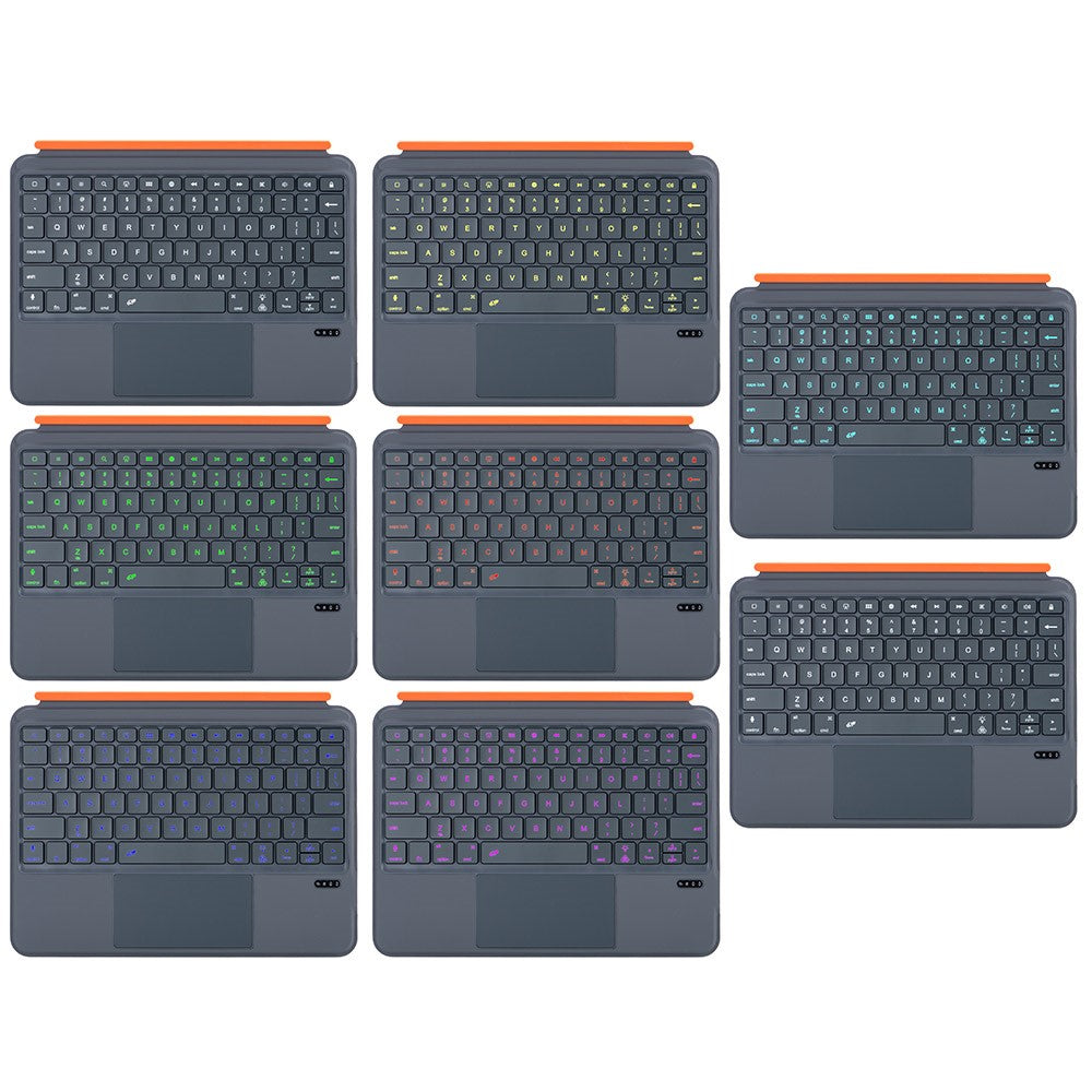K07D Floating Magnetic Keyboard for iPad (2025) / iPad 10.9 (2022) / iPad Air 11 (2026) / (2025) (2024) Tablet Leather Case