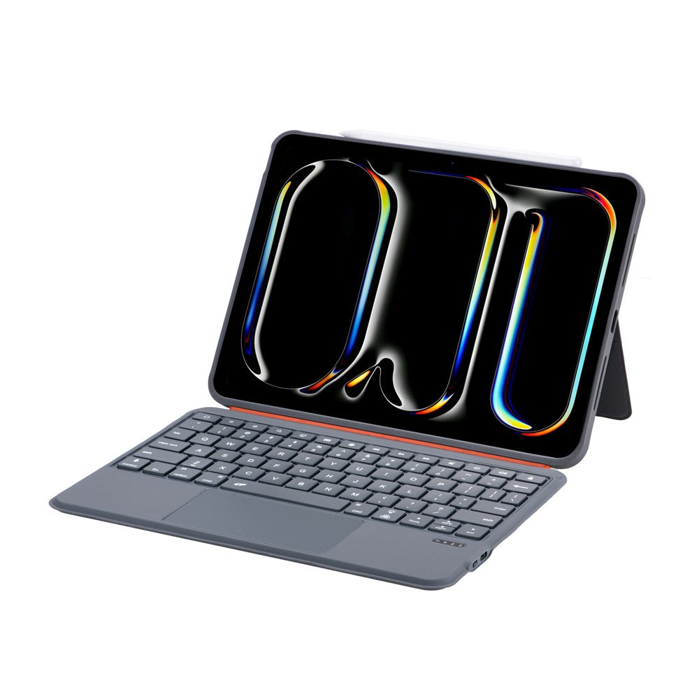 K07D Floating Magnetic Keyboard for iPad (2025) / iPad 10.9 (2022) / iPad Air 11 (2026) / (2025) (2024) Tablet Leather Case