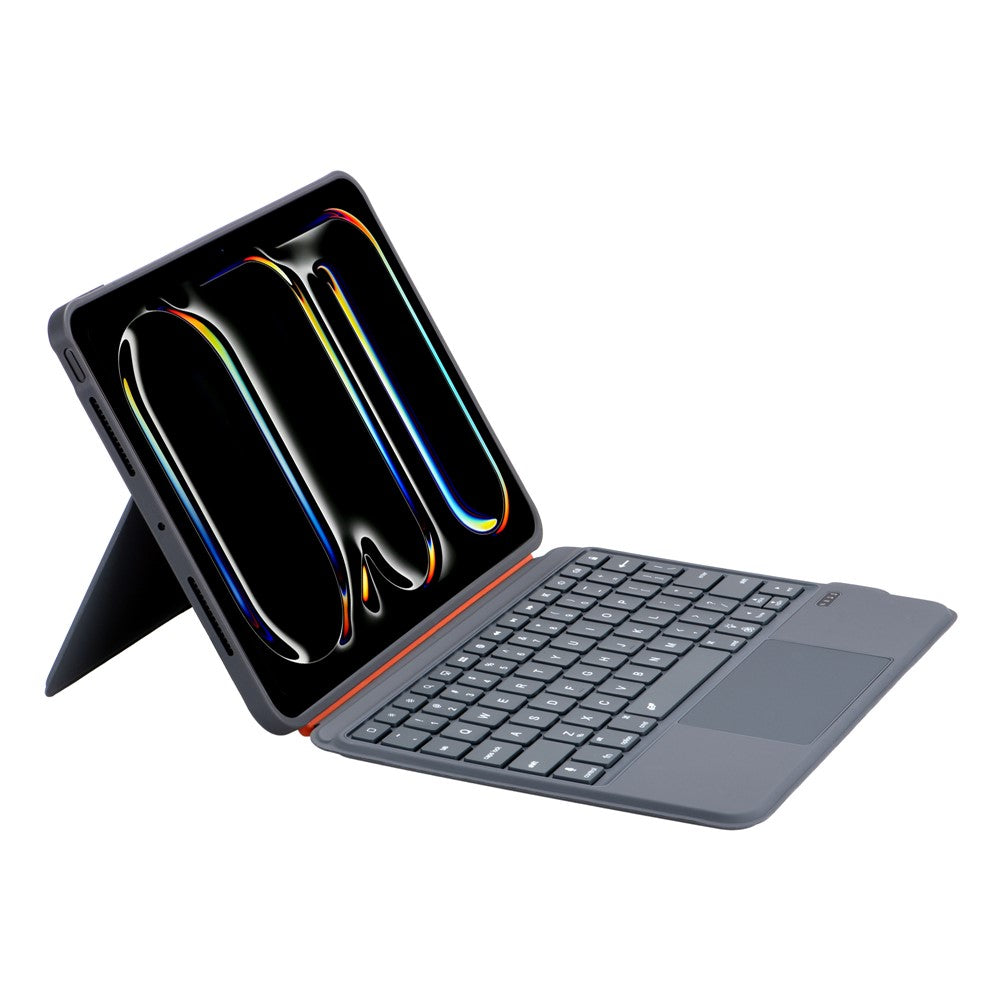 K07D Floating Magnetic Keyboard for iPad (2025) / iPad 10.9 (2022) / iPad Air 11 (2026) / (2025) (2024) Tablet Leather Case